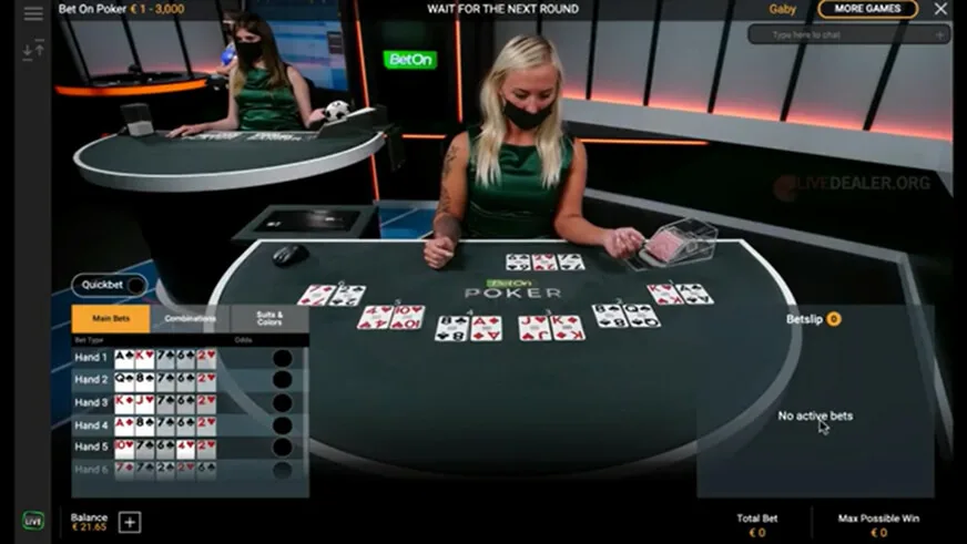 Live Poker Sky Crown